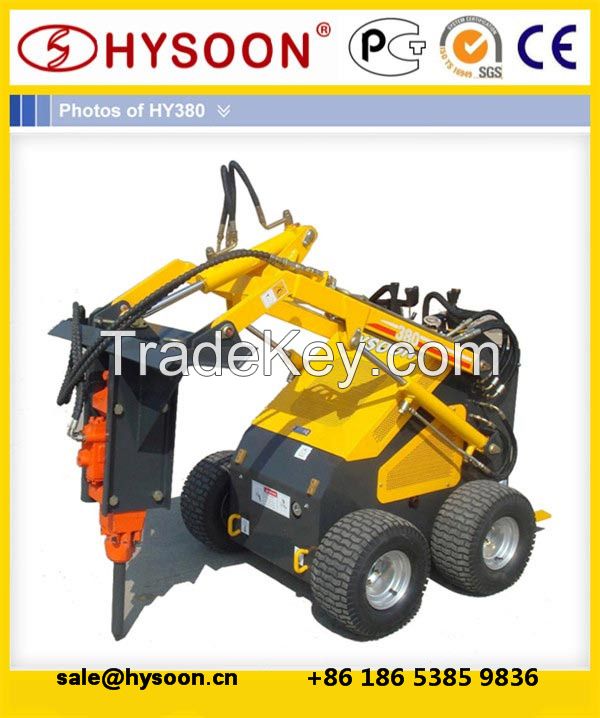 HYSOON HY380 mini skid steer loader