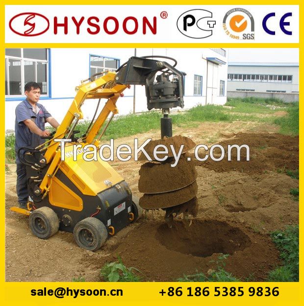 HYSOON HY380 mini skid steer loader