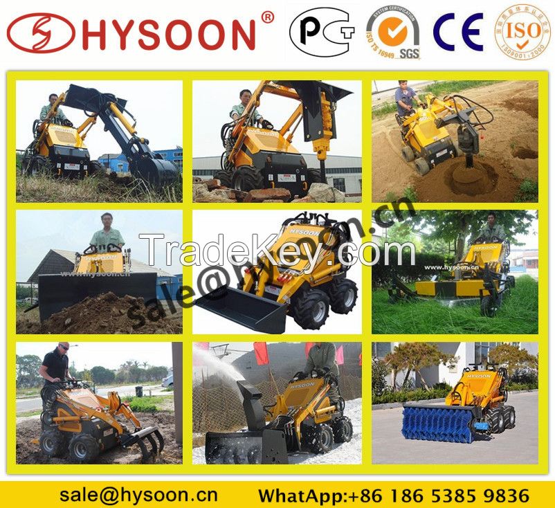 skid steer attachment for mini skid steer loader