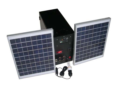 80w solar generator kits