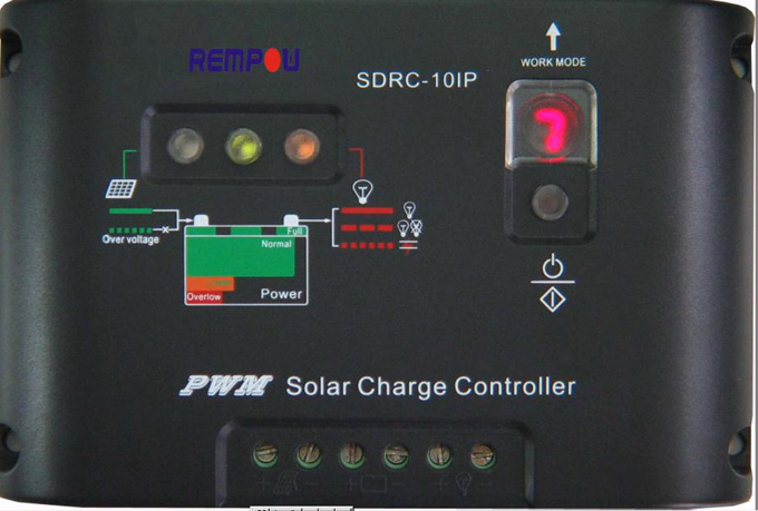 10A 12V Half power solar charge controller