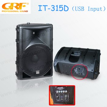 Loudspeaker, Active Plastic Speaker, MP3/ USB input(IT-315D/312D)