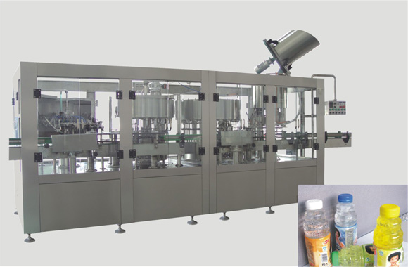 Juice filling sealing capping machine