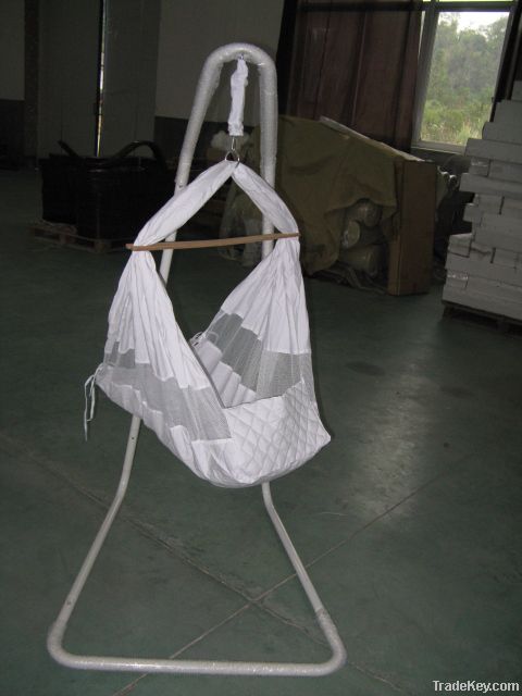 Indoor baby hammock and swing