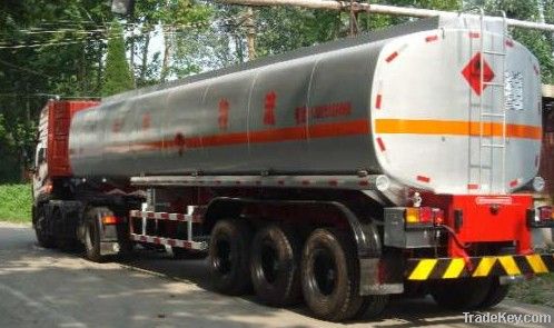 Oil tanker semi trailer