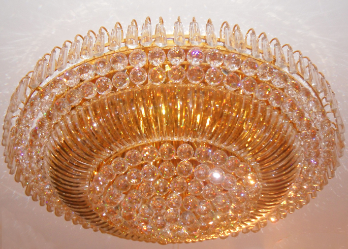 crystal ceiling lamp