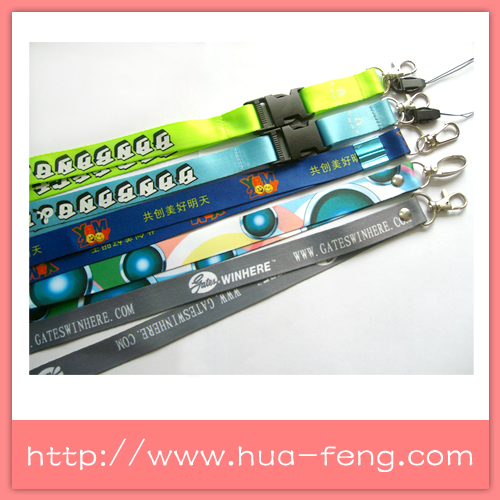 ID Card Holder Printed Strap, Neck Lanyard (LH-L009)