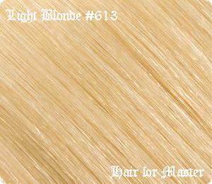 Human Hair in Light Blonde colour