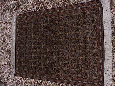 Kashmiri Silk on silk & silk on cotton Rugs