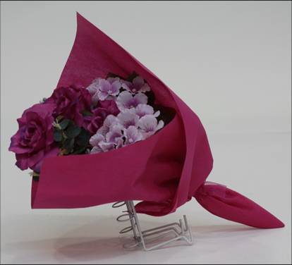 Artificial rose bouquet