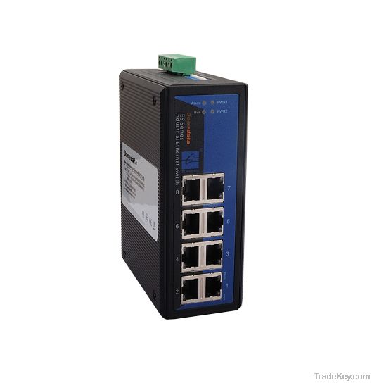 8-port 10/100M Unmanaged Industrial Ethernet Switch