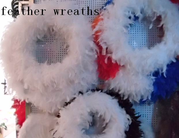 feather wreaths