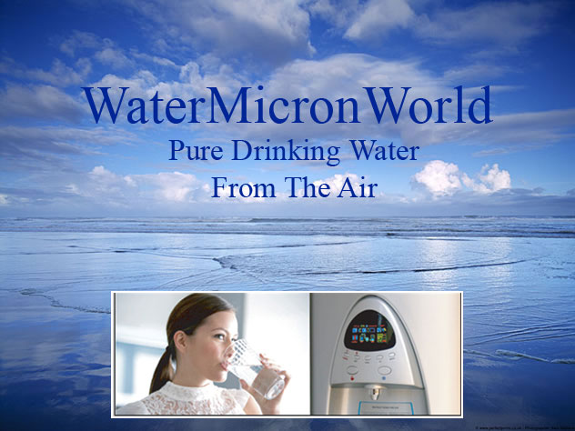 Atmospheric Water Generators- Makes Pure Drinking Water