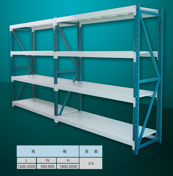 Medium-sized storage rack