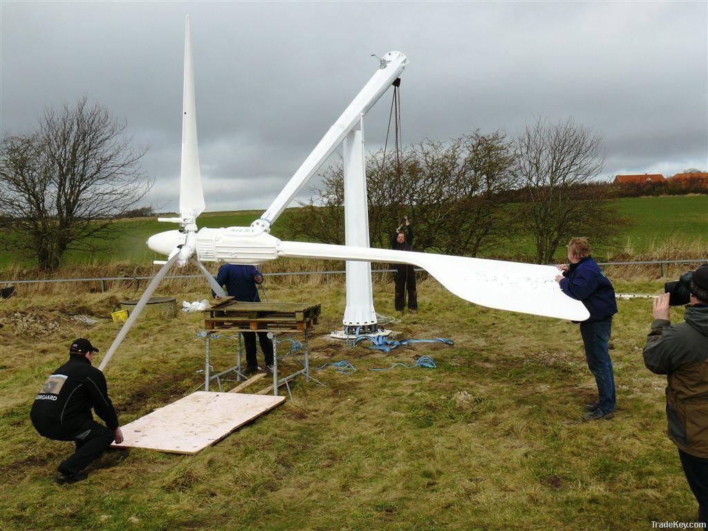 AHTY-WV-5kW pitch controlled wind turbine