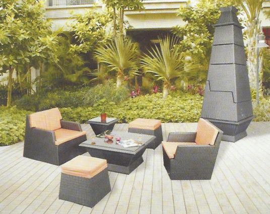 DECON designs all contemporary wicker rattan furniture