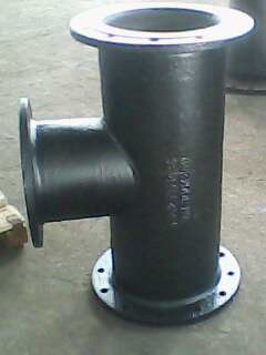 All flange tee for Ductile iron pipe & pipe fitting