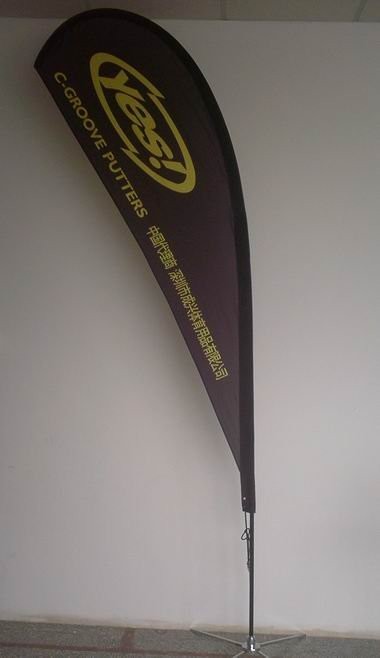 beach banner, custom banner, feather banner, flying banner