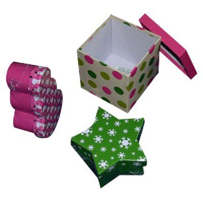 chrismas gift packaging paper box