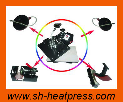 4in1 Combo Heat Press Machine(plate, mug, hat, T-shit)