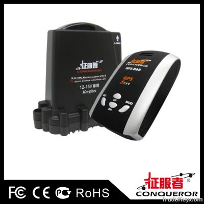 Road Safety Radar Detector + GPS Warning Device Mini550 (GPS 868)