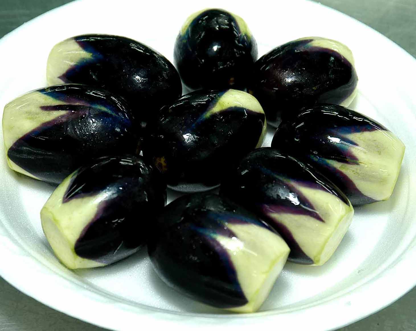 Chilled Pickled Japanese Eggplant