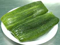 Chilled pickled japanese cucumber