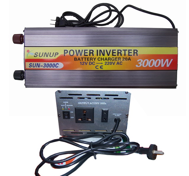 Power Inverter 3000W with charger