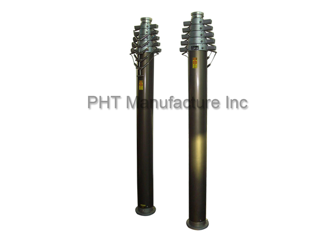 Locking Pneumatic Telescopic Masts