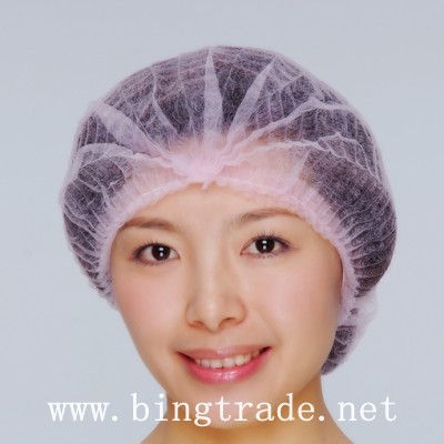 Nonwoven Cap, Bouffant Cap, Mop cap, Headwear, Round Cap