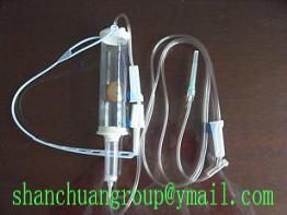 CE approved disposable infusion set with burette(100ml, 150ml)