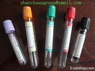 Disposable vacuum blood collection tubes