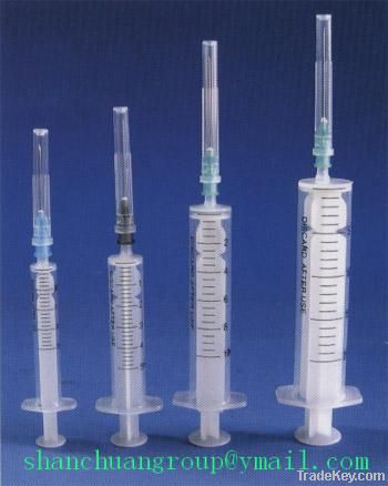 2-part syringes and safety retracble syringes