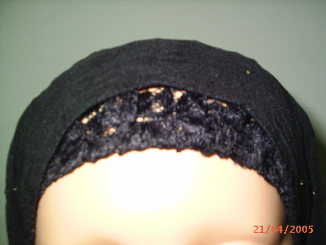 STRETCH LACE BAND UNDER-SCARVES