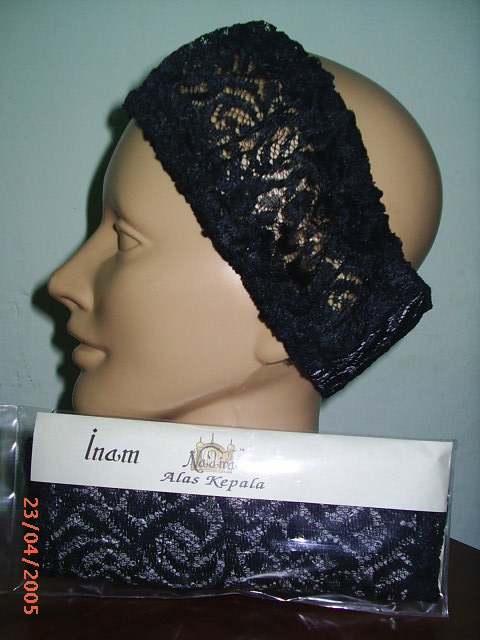 STRETCH LACE BAND UNDER-SCARVES