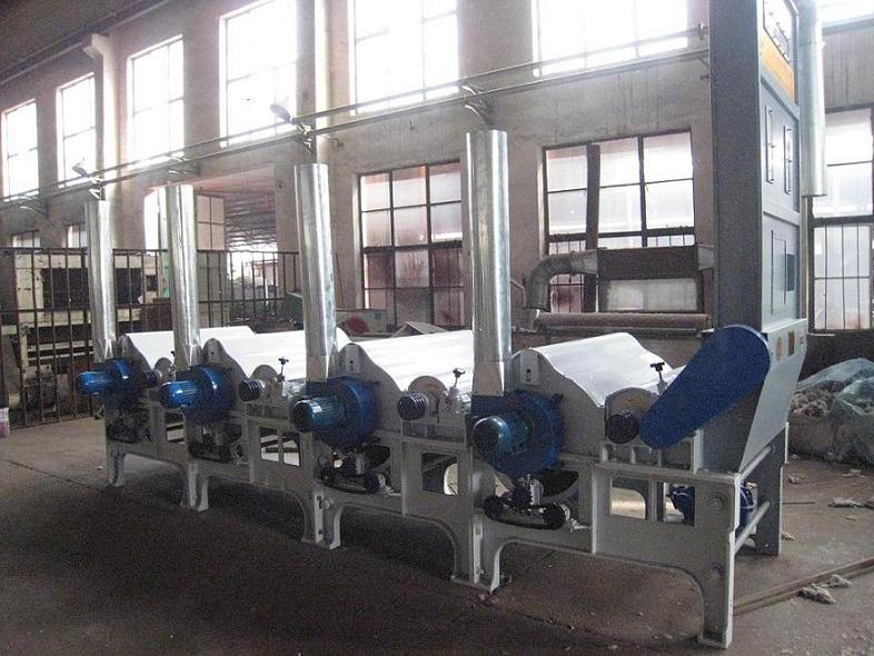 GM-410 Four roller Textile Waste Recycling Machine