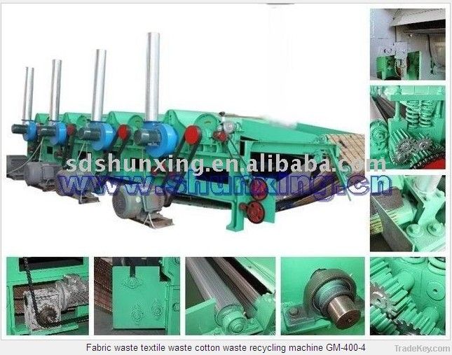 GM-400 Series Textile Recycling Machine