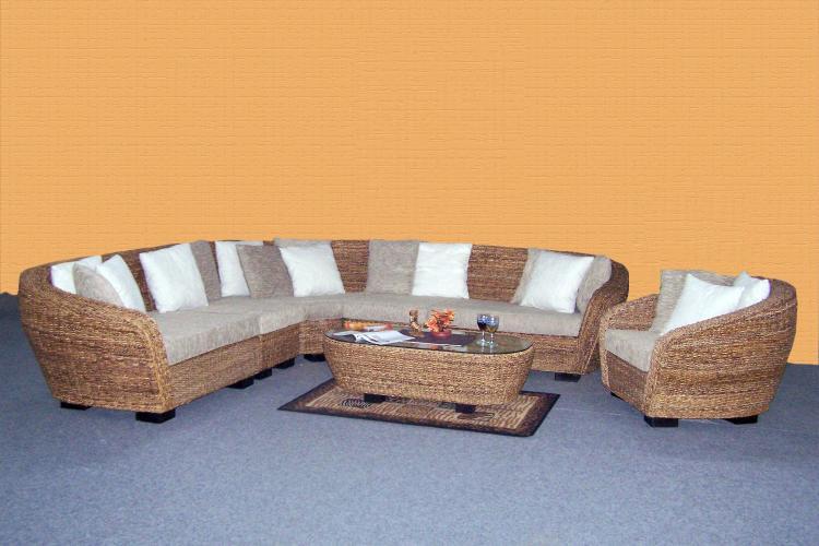 Water Hyacinth Sofa Set