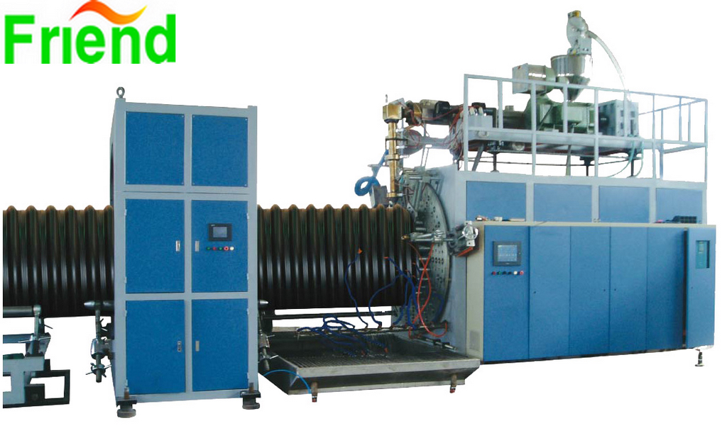 HDPE Spiral Corrugated Pipe Extrusion line