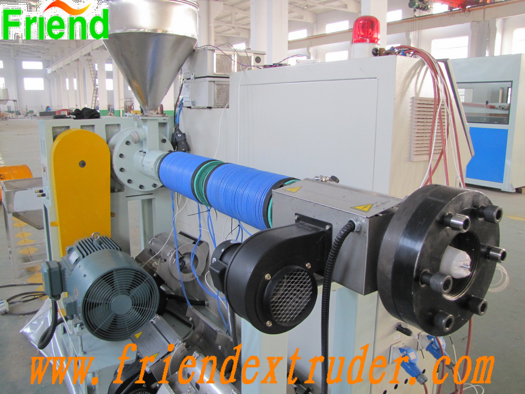 PVC Braided Fiber Reinforced Hose Extrusion Line