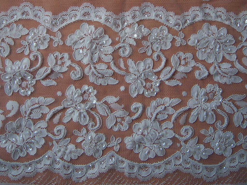 Beaded Embroidery Lace