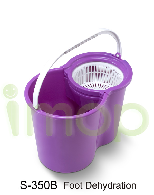 Dry/Wet Mop Bucket S-350B for Hand operated mop set