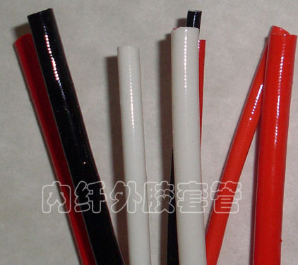 Silicone rubber coated fiberglass sleeving