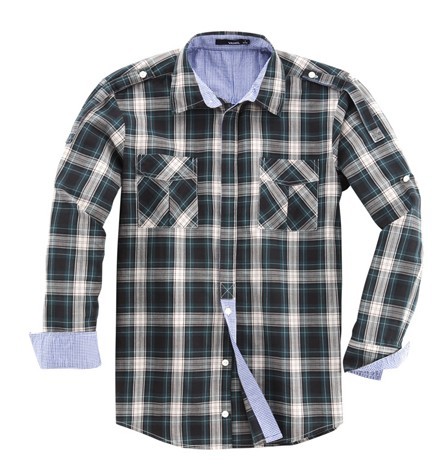 Men's plaided shirts