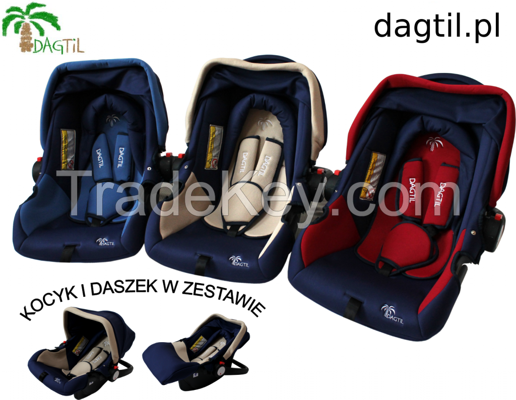 DAGTiL baby car seats (0-13kg), distributor in POLAND