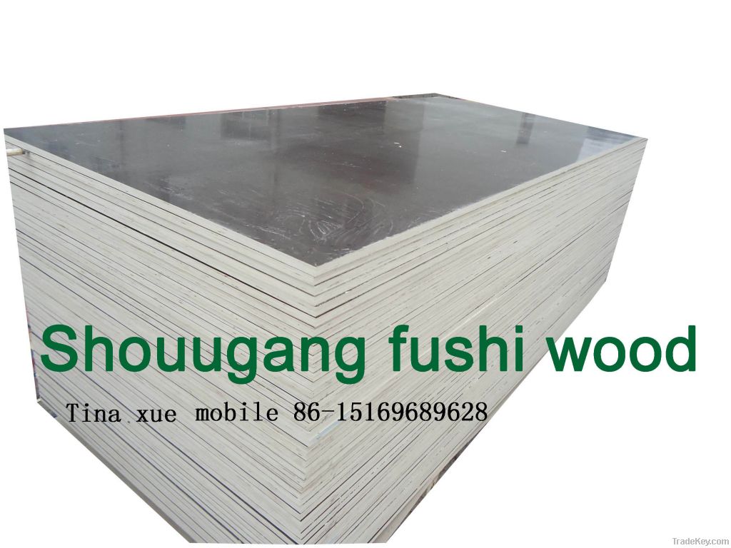 Construction used concrete moulding   plywood