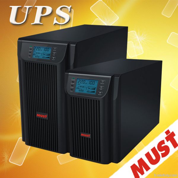 High frequency LCD pure sine wave online ups