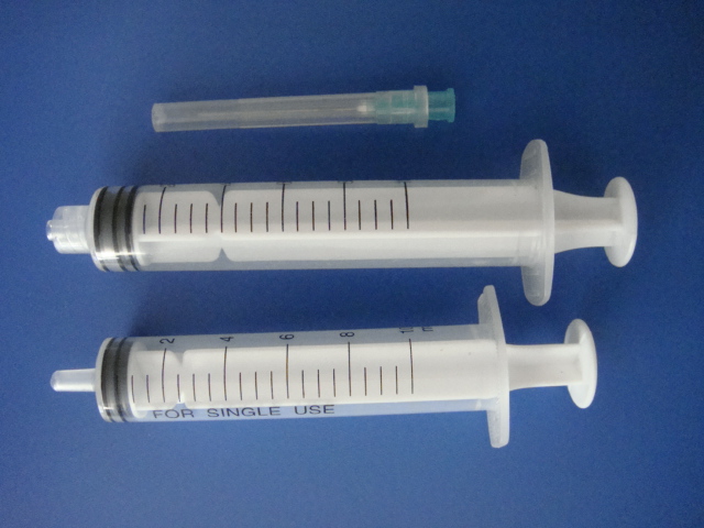 10ml luer slip disposable syringes with needle