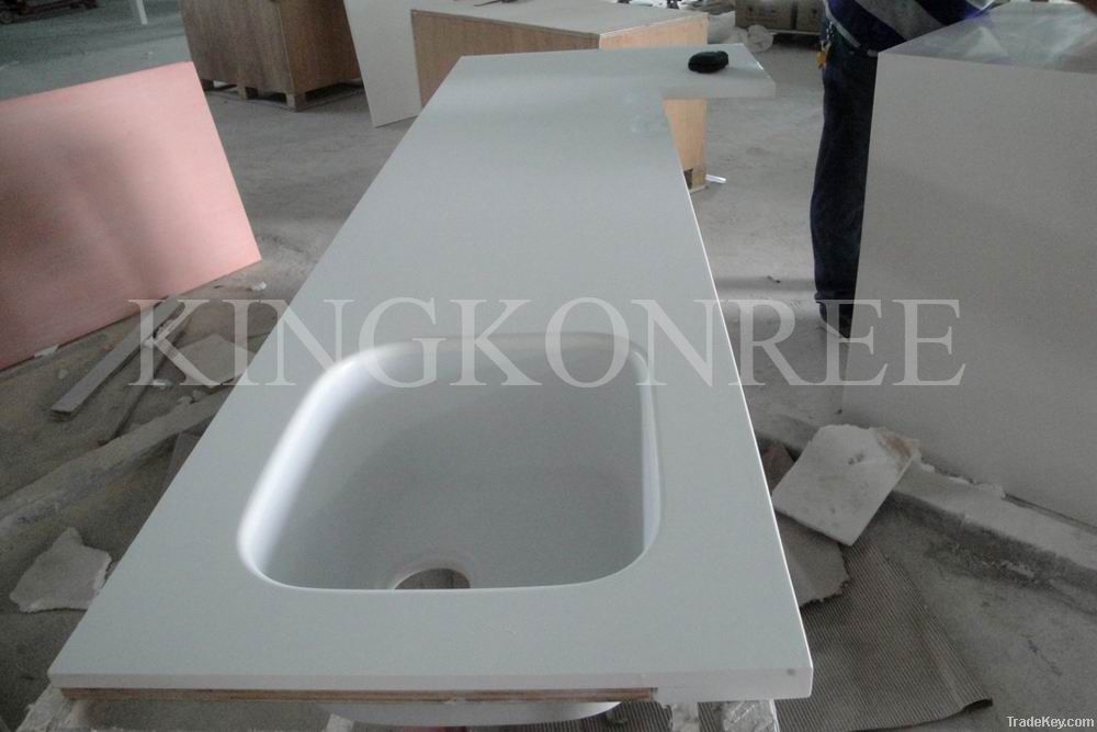 Acrylic solid surface countertop