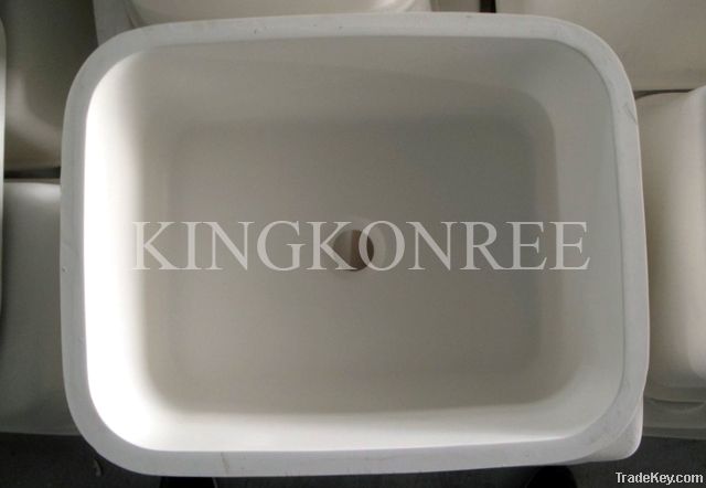 Acrylic solid surface kitchen sink